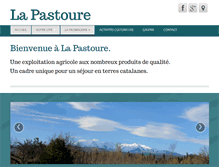 Tablet Screenshot of lapastoure.com